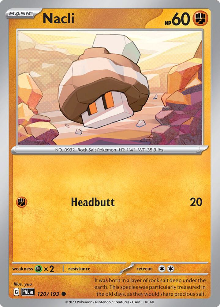 Nacli debut card