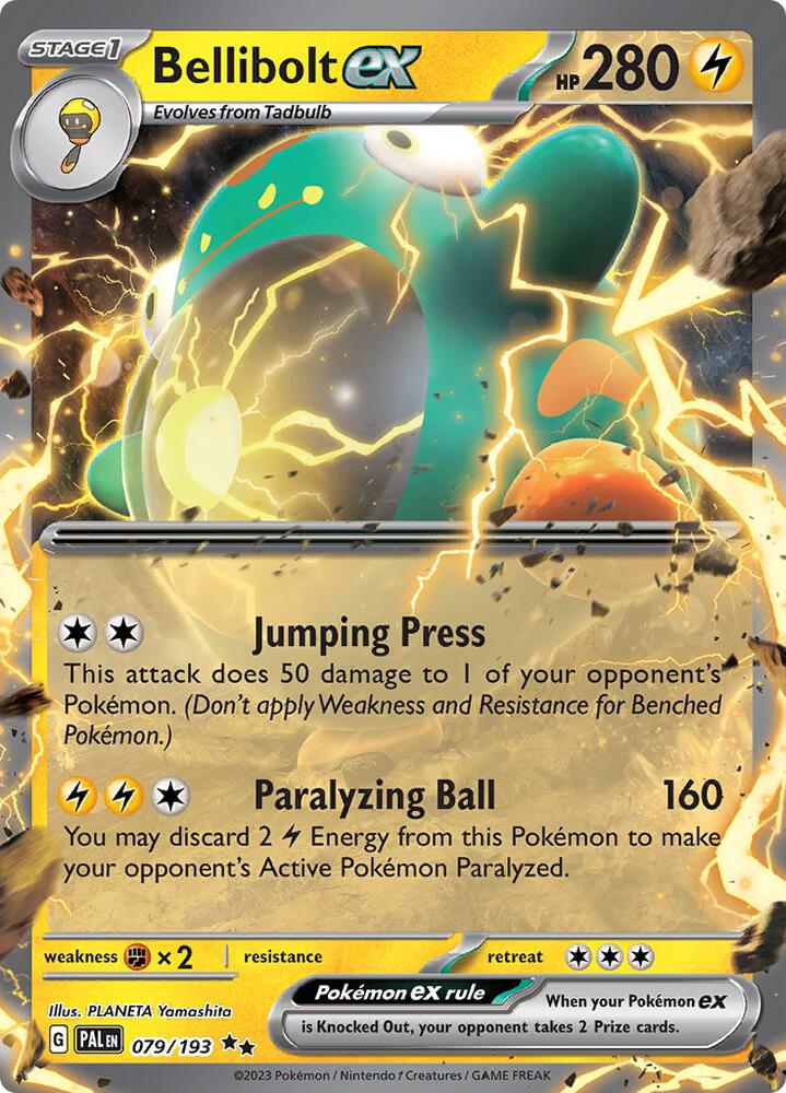 Bellibolt debut card