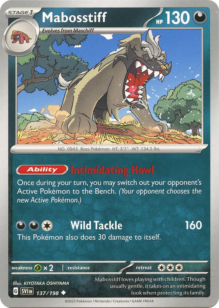 Mabosstiff debut card