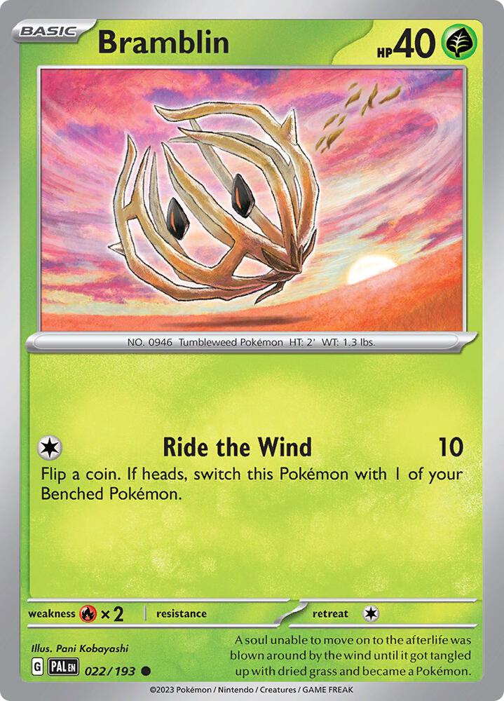 Bramblin debut card