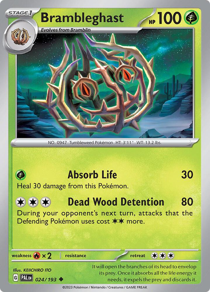 Brambleghast debut card