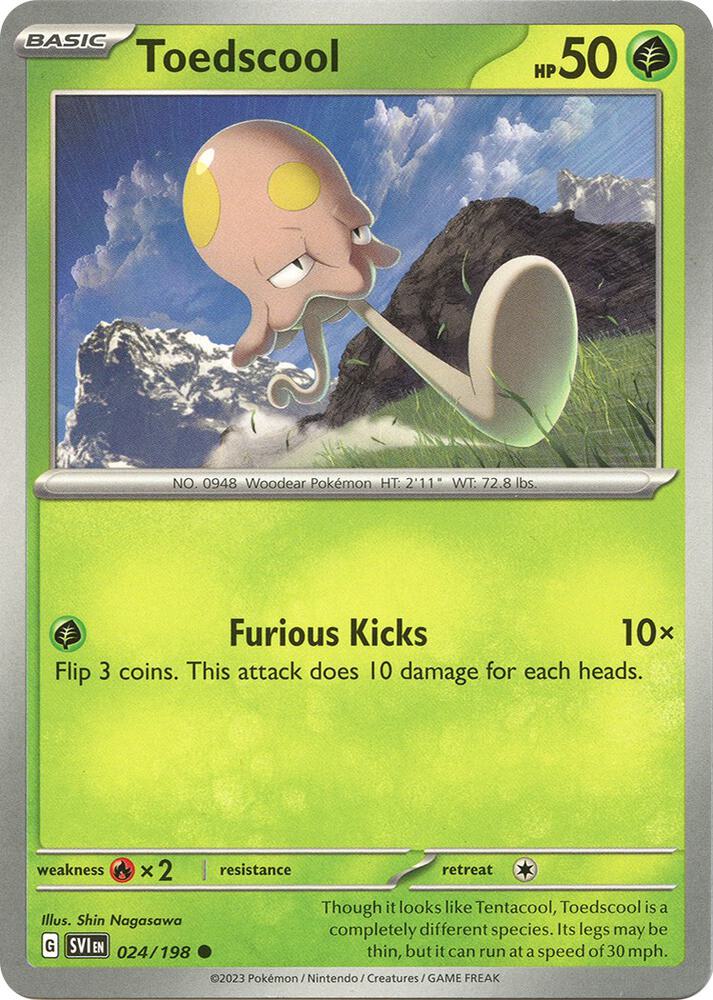 Toedscool debut card