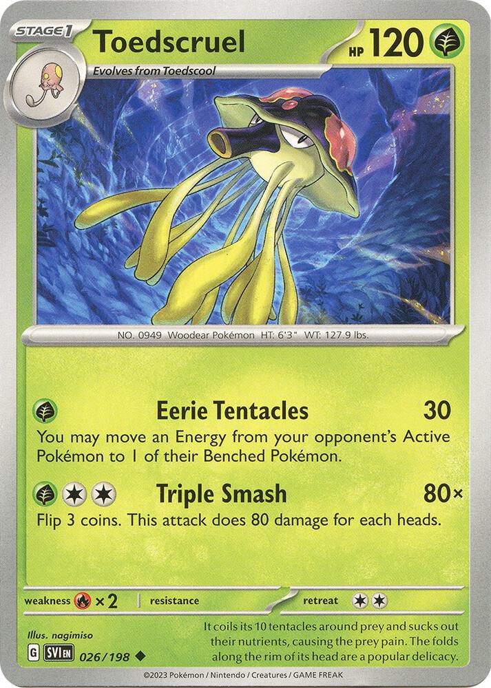 Toedscruel debut card