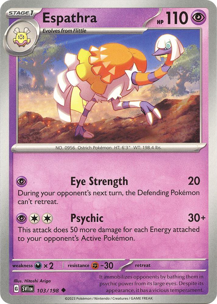 Espathra debut card