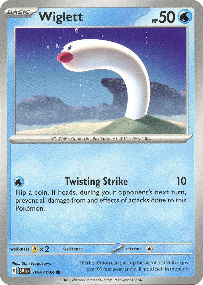 Wiglett debut card
