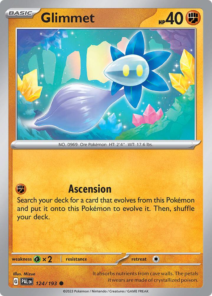Glimmet debut card