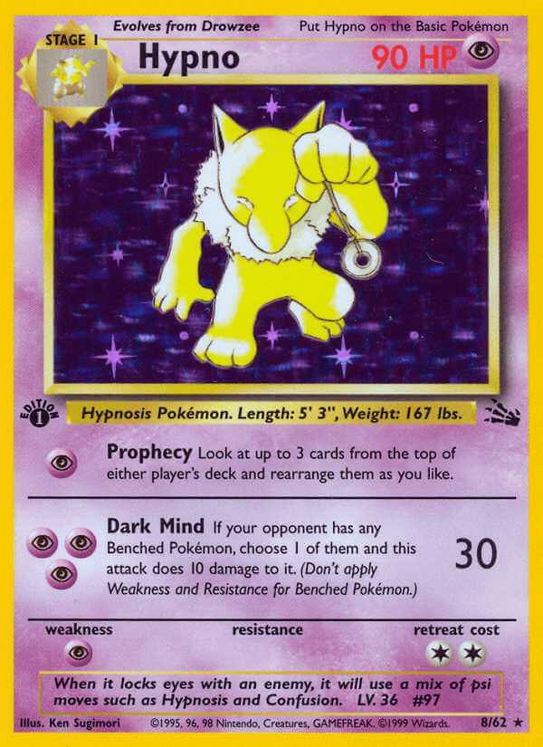 Hypno debut card
