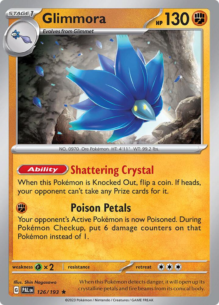 Glimmora debut card