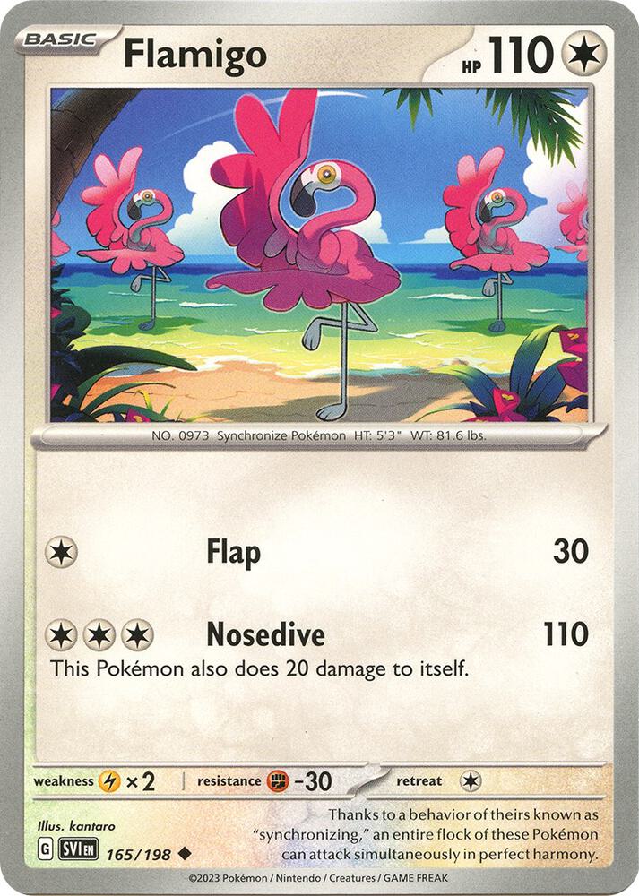 Flamigo debut card