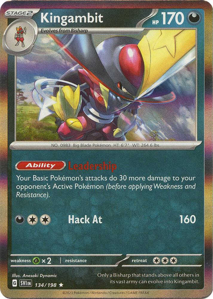 Kingambit debut card