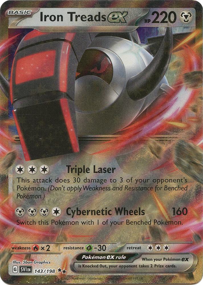 Iron Treads debut card