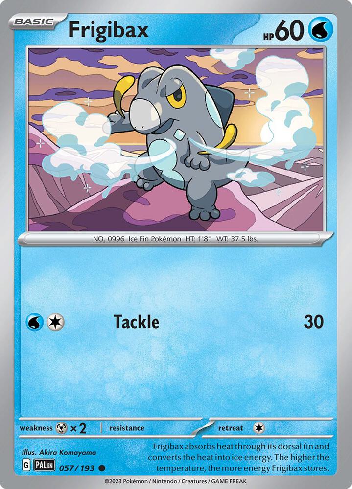 Frigibax debut card